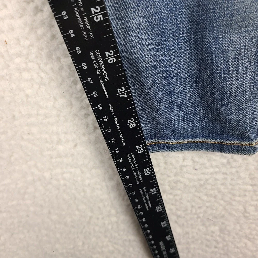 Rag  & Bone Jeans Womens 26x29 Skinny Carmine Dark Wash‎ Blue EC